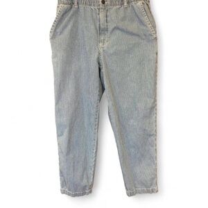 Threadless Blue and White Pinstripe Pants